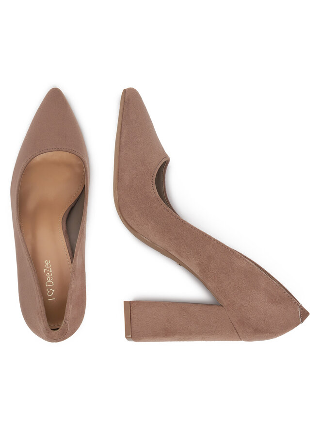 DeeZee Pumps DeeZee XLO Braun