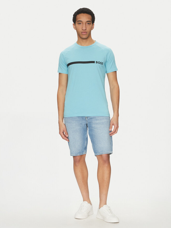 BOSS BOSS Футболка 50517970 Голубий Slim Fit