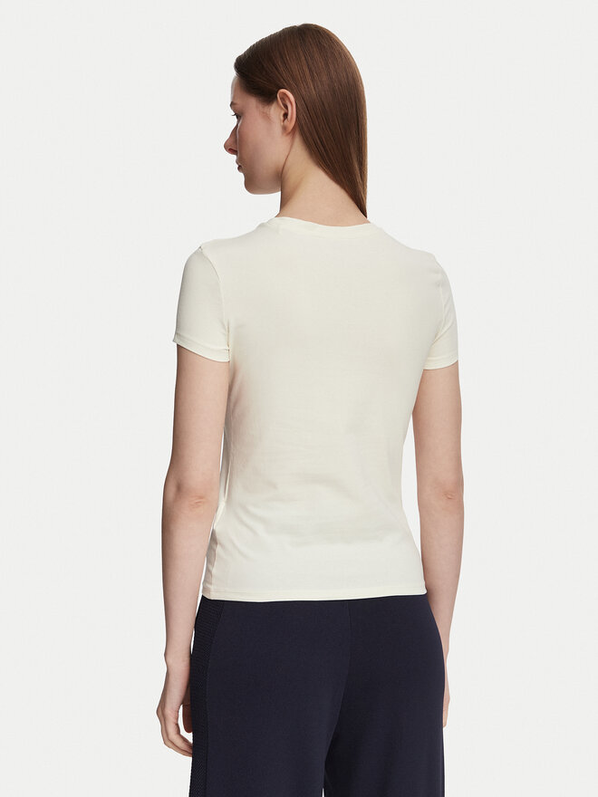 Guess Guess T-Shirt V6YI09 K4276 Hellbeige Slim Fit
