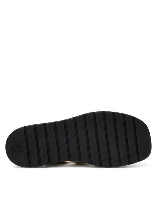 Calvin Klein Jeans Sandále Calvin Klein Jeans Sq Molded Sdl Fisherman Mg Wn YW0YW01700 Écru