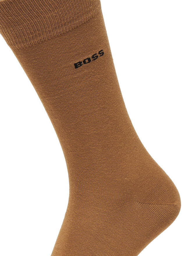 BOSS 2er-Set hohe Herrensocken BOSS 50467709 Beige