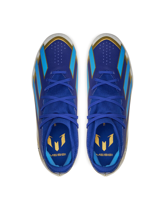 adidas Взуття для футболу adidas X Crazyfast Messi League Firm Ground Boots ID0712 Голубий