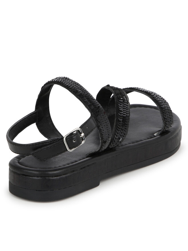 Karl Lagerfeld Kids Сандали Karl Lagerfeld Kids Z30004 S Черен