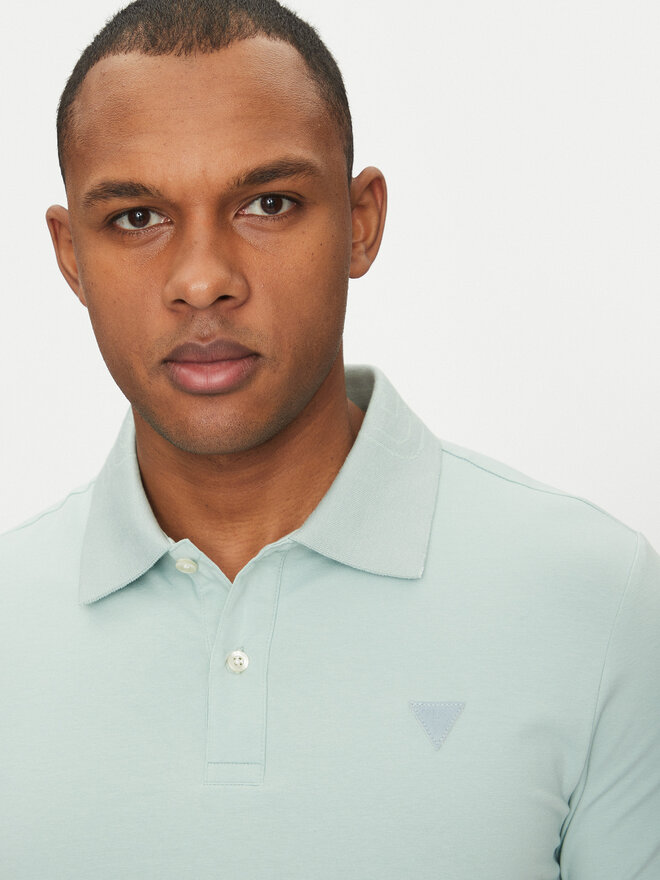 Guess Guess Polo M5GP66 J1314 Πράσινο Regular Fit