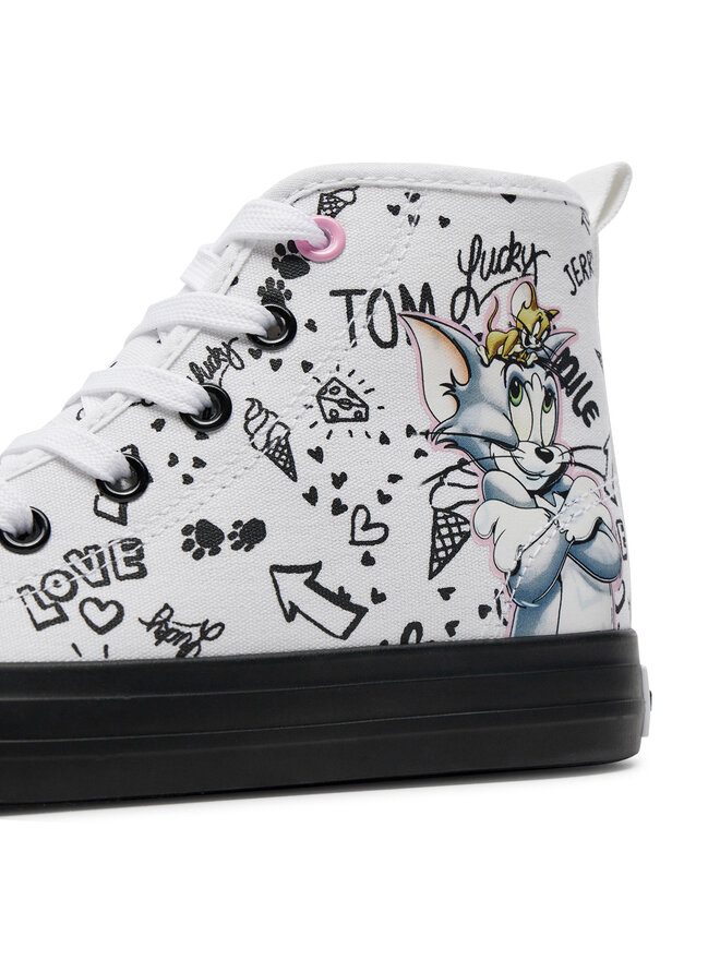 Tom & Jerry Plátěnky Tom & Jerry CS-SS24-122WBTJ Bílá