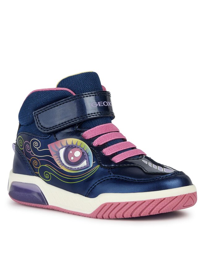 Geox Sneakers Geox J Inek Girl J36ASB 0NFEW C4243 D Bleumarin