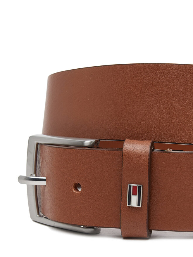 Tommy Hilfiger Ζώνη Ανδρική Tommy Hilfiger Adan 3.5 Ext AM0AM13014 Καφέ
