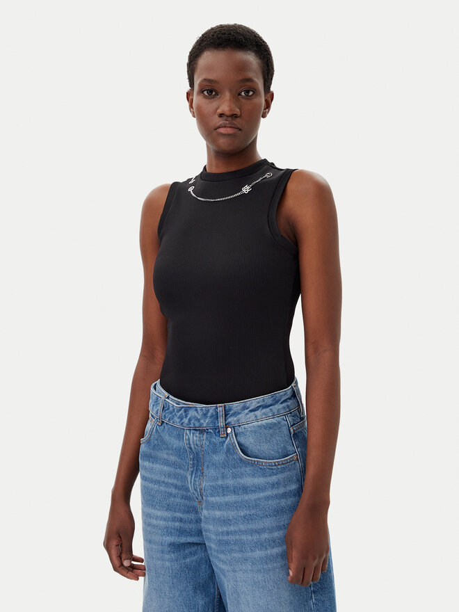 HUGO HUGO Top Delanive 50534050 Negro Slim Fit