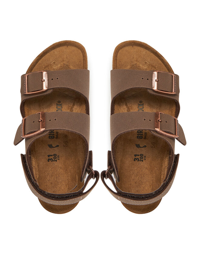 Birkenstock Sandały Birkenstock Milano As Kids 1029474 S Brązowy