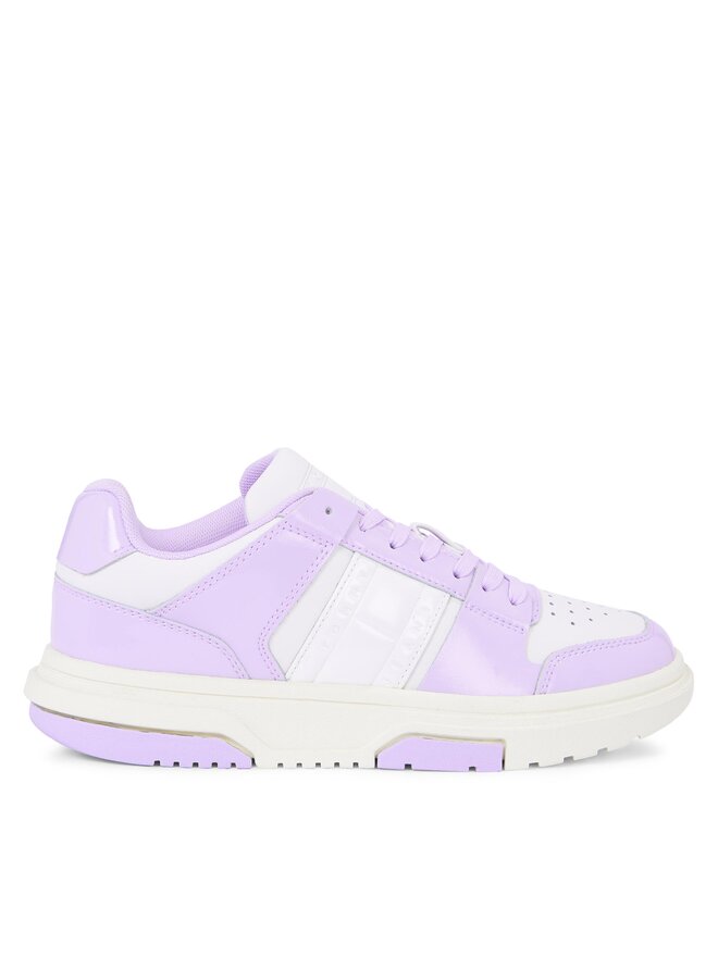 Tommy Jeans Sneakersy Tommy Jeans The Brooklyn Patent EN0EN02528 Fioletowy