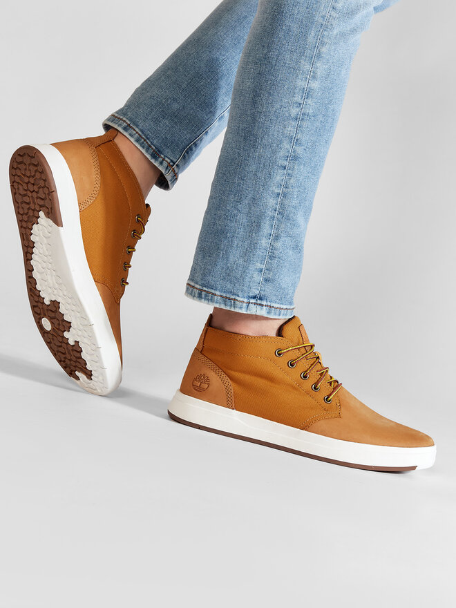 Timberland Sneakersy Timberland Davis Square TB0A1OI32311 Brązowy