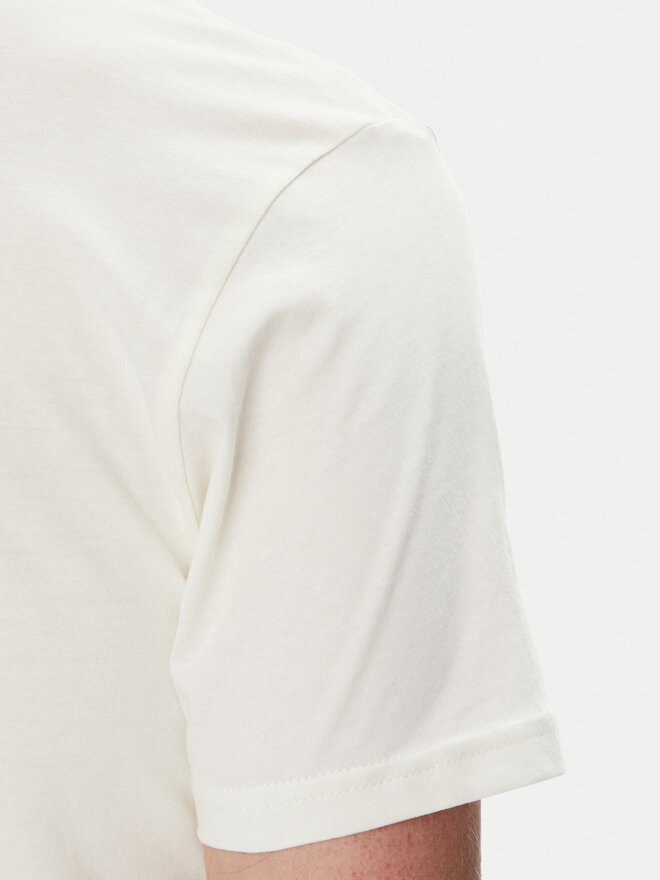 Lee Lee T-Shirt Medium Wobbly 112364535 Λευκό Regular Fit