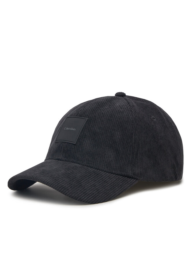 Calvin Klein Czapka z daszkiem Calvin Klein Corduroy K50K512612 Czarny