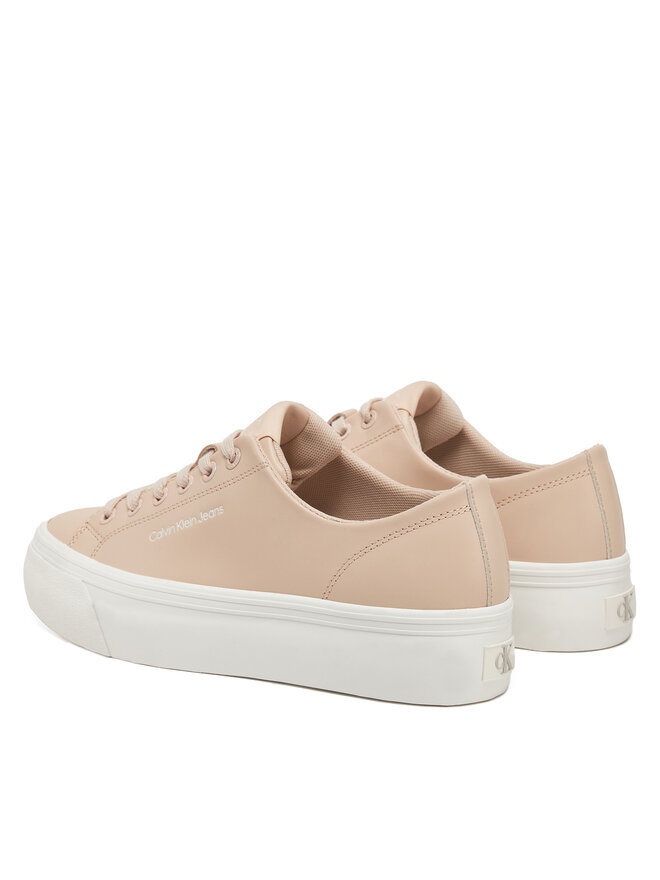 Calvin Klein Jeans Sportcipők Calvin Klein Jeans Vulc Flatform Low Mg Lth YW0YW01771 Rózsaszín