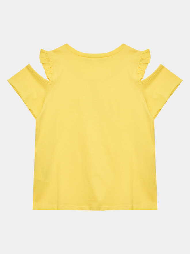 United Colors Of Benetton United Colors Of Benetton Marškinėliai 3096G108X Geltona Regular Fit