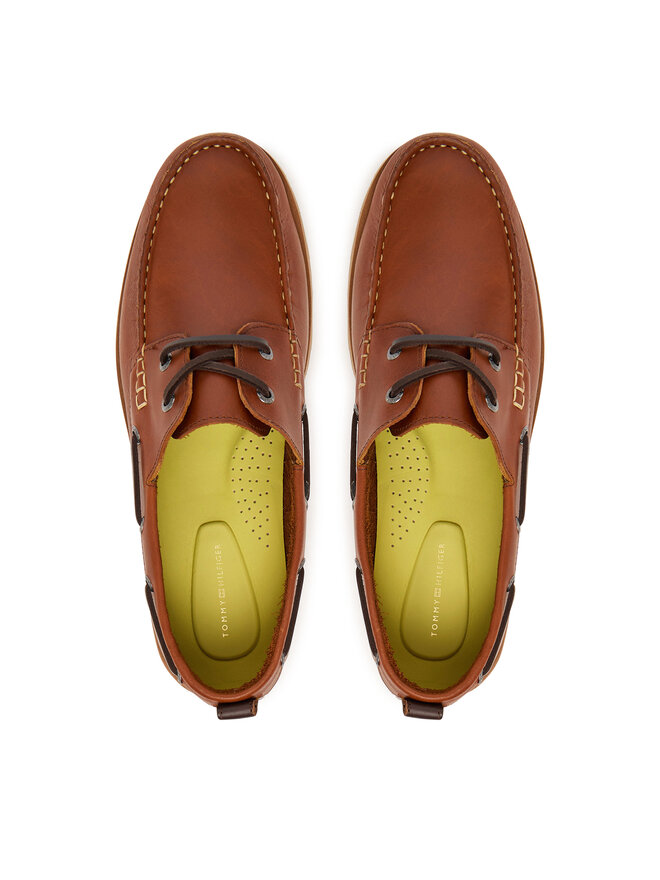Tommy Hilfiger Mokassins Tommy Hilfiger Light Lth FM0FM05746 Braun