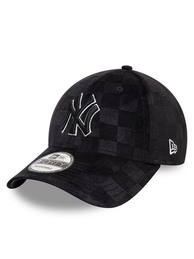 New Era Šiltovka New Era New York Yankees Tonal Check 9Forty 60595442 Čierna