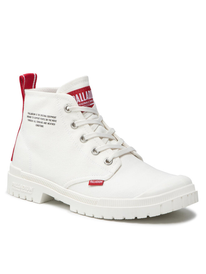 Palladium Schnürstiefeletten Palladium Sp20 Dare 77288-100-M Weiß