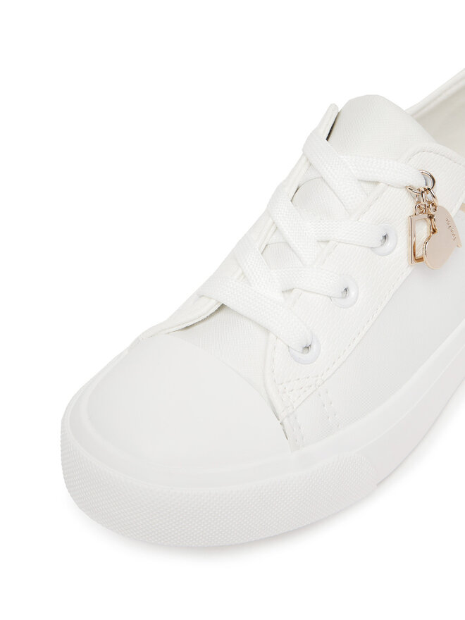 DeeZee Sneakers aus Stoff DeeZee CSS20377-28 Weiß