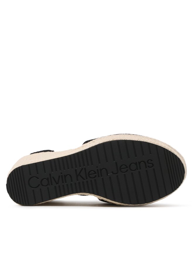 Calvin Klein Jeans Еспадрили Calvin Klein Jeans YW0YW00963 Черен