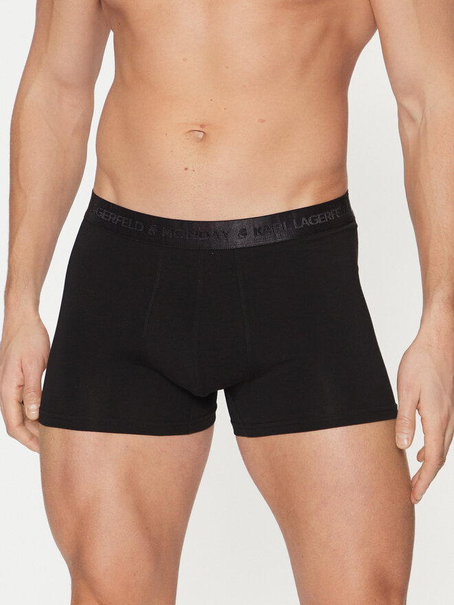 KARL LAGERFELD KARL LAGERFELD Set de 7 calzoncillos bóxer A1M47118 Negro