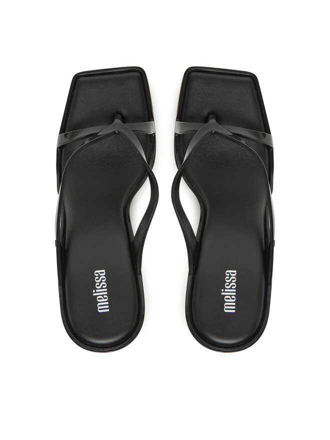 Melissa Čības uz pirksta Melissa Glass Heel Ad 35801 Melns