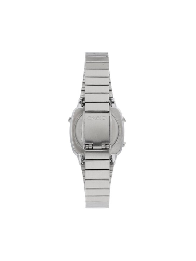 Casio Zegarek Casio Vintage LA670WEA-1EF Srebrny