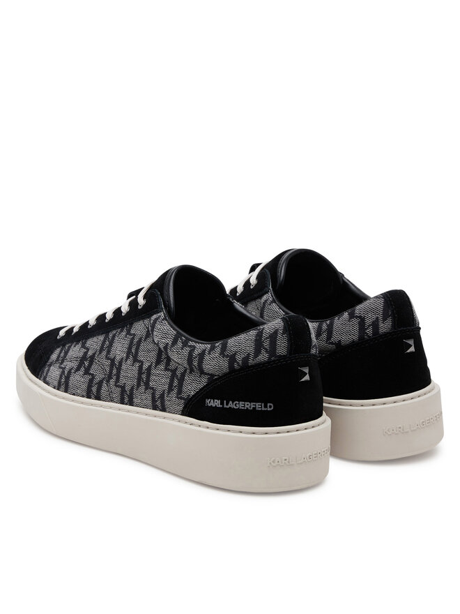 KARL LAGERFELD Sneakersy KARL LAGERFELD Flint II KL53323 Czarny