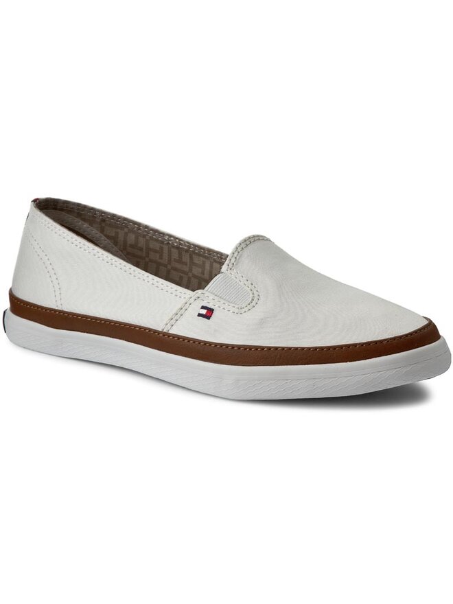 Tommy Hilfiger Sneakers aus Stoff Tommy Hilfiger Kesha 7D FW0FW01656 Weiß