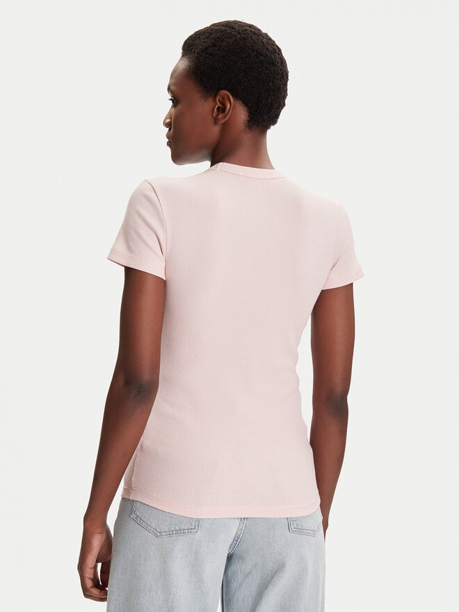 Lacoste Lacoste Camiseta TF5538 Rosa Slim Fit