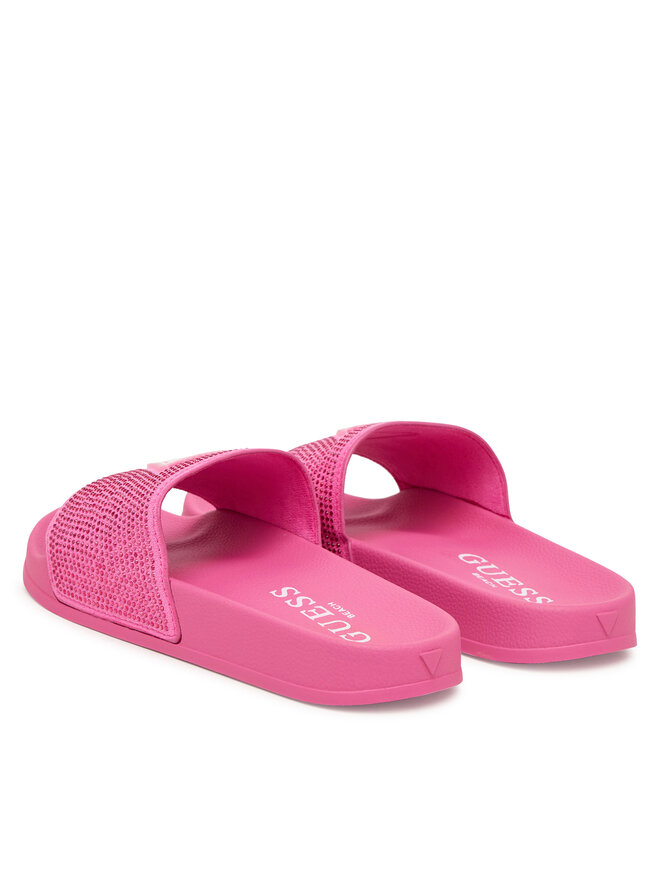 Guess Шльопанці Guess E6GZ16 BB00F Рожевий