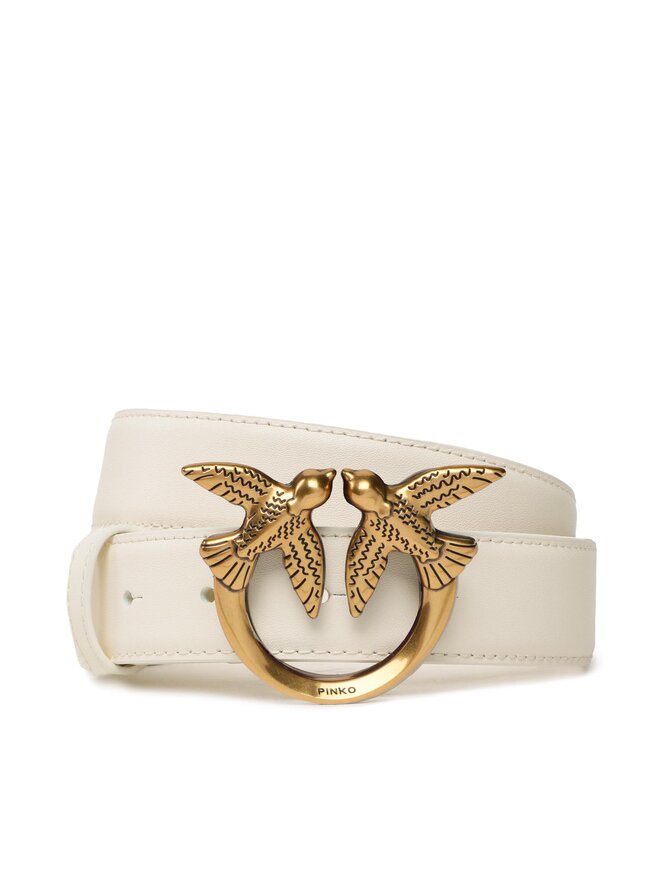 PINKO Ζώνη Γυναικεία Pinko Love Berry H3 Belt PE 23 PLT01 100125 A0F1 Λευκό