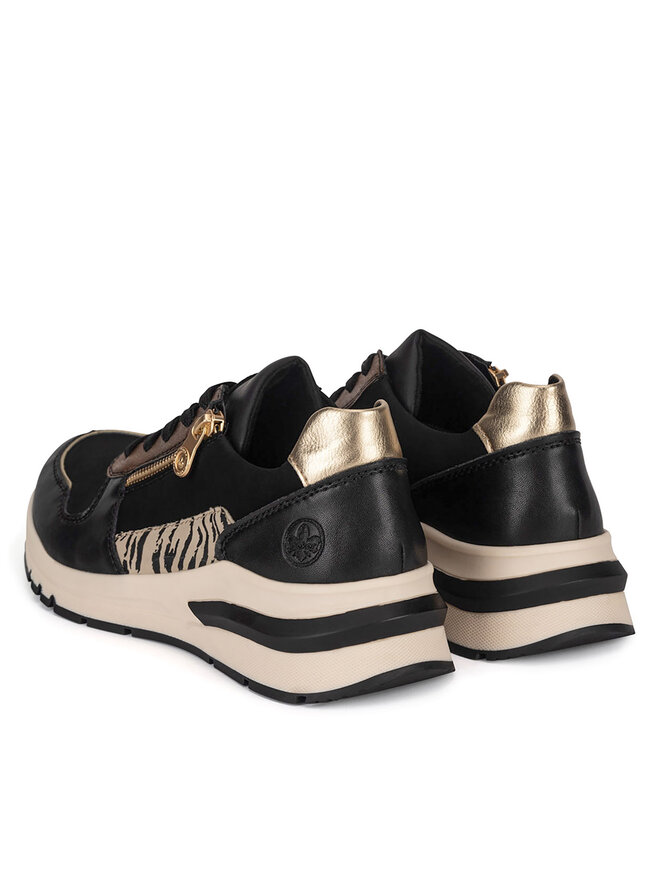 Rieker Zapatos hasta el tobillo Rieker M6616-00 Negro