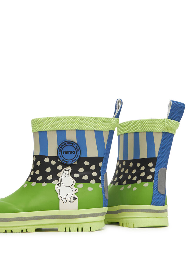 Reima Gummistiefel Reima Magisk Moomin 5400001B Grün