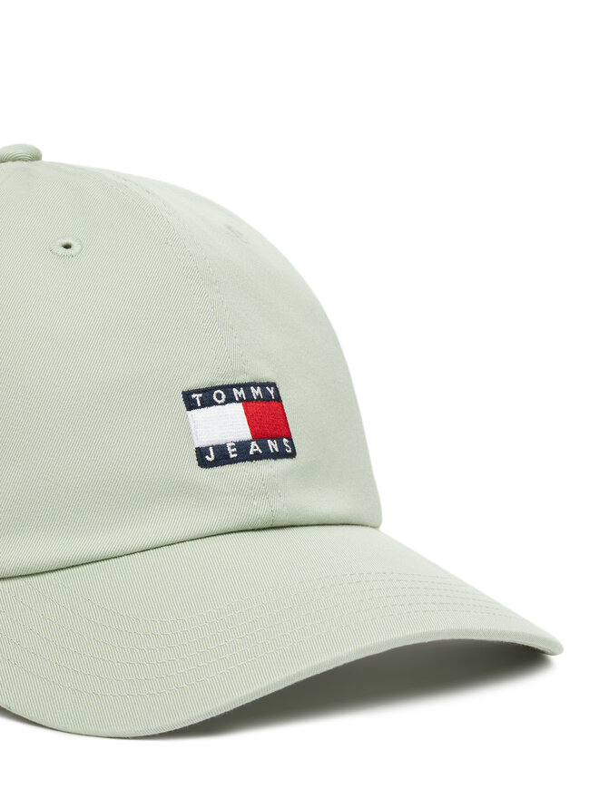 Tommy Jeans Kšiltovka Tommy Jeans Tjm Heritage 6 Panel Cap AM0AM12020 Zelená