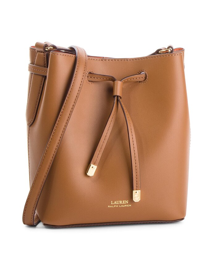 Handtasche Lauren Ralph Lauren Debby II 431670243002 Braun eschuhe