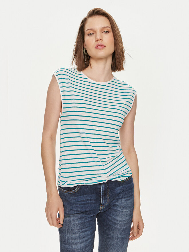 United Colors Of Benetton United Colors Of Benetton Camiseta 3NRAD107J Verde Regular Fit