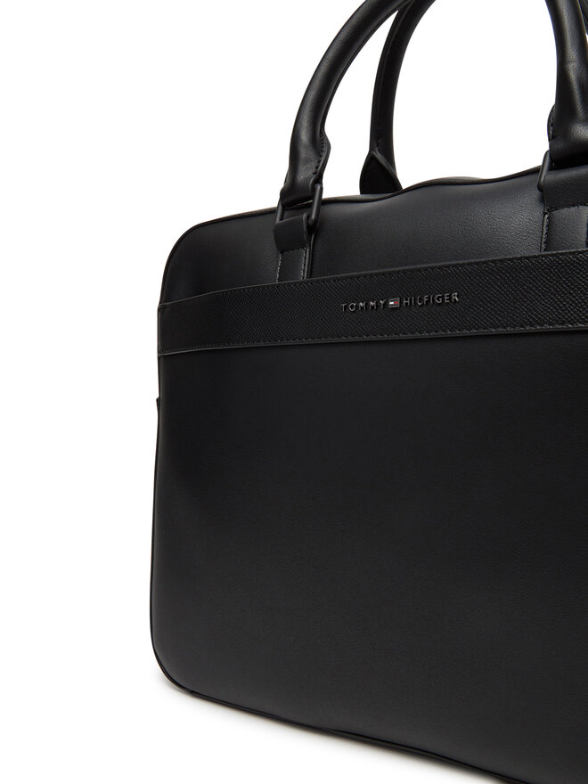 Tommy Hilfiger Τσάντα για laptop Tommy Hilfiger Th Corp Computer Bag AM0AM13222 Μαύρο