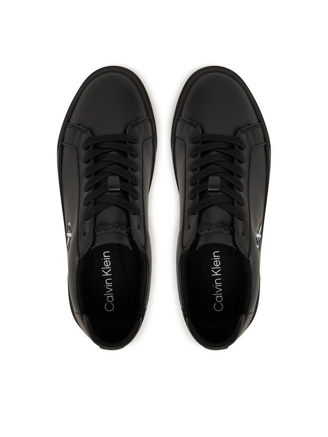 Calvin Klein Αθλητικά Calvin Klein Basket Cupsole Laceup Lth Ml YW0YW01945 Μαύρο