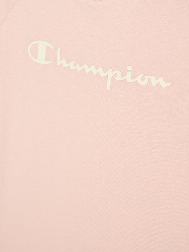 Champion Champion Marškinėliai 404473 Rožinė Regular Fit