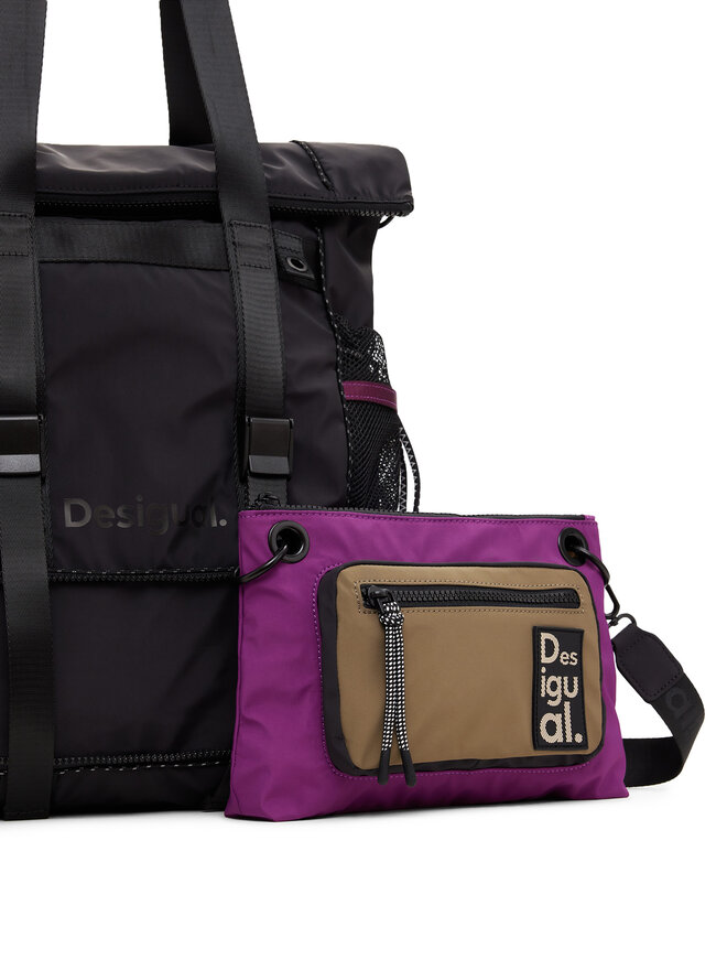 Desigual Раница Desigual Voyager 25SAKY17 Черен