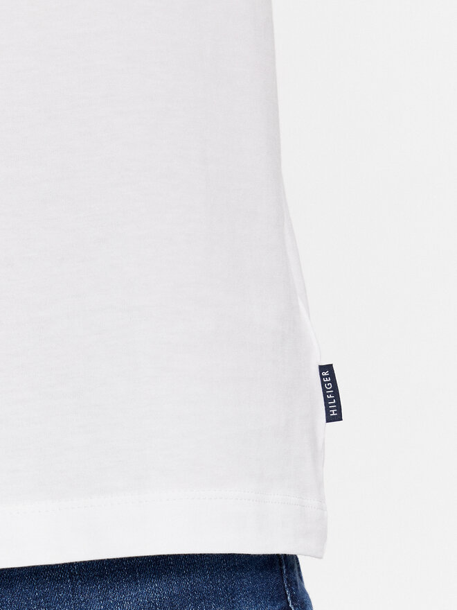 Tommy Hilfiger Tommy Hilfiger Marškinėliai Monotype MW0MW33688 Balta Regular Fit