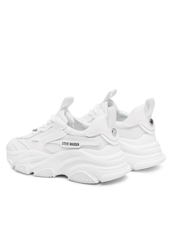 Steve Madden Laisvalaikio batai Steve Madden Possession-E Sneaker SM19000033 SM19000033-002 Balta