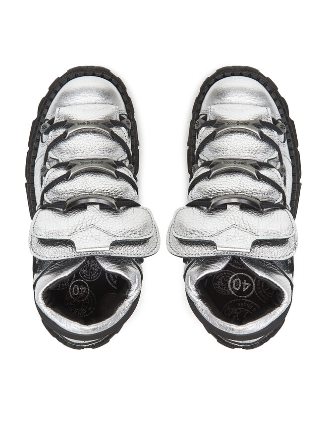 NEW ROCK Stiefeletten NEW ROCK M-106WALL-C16 Silberfarben