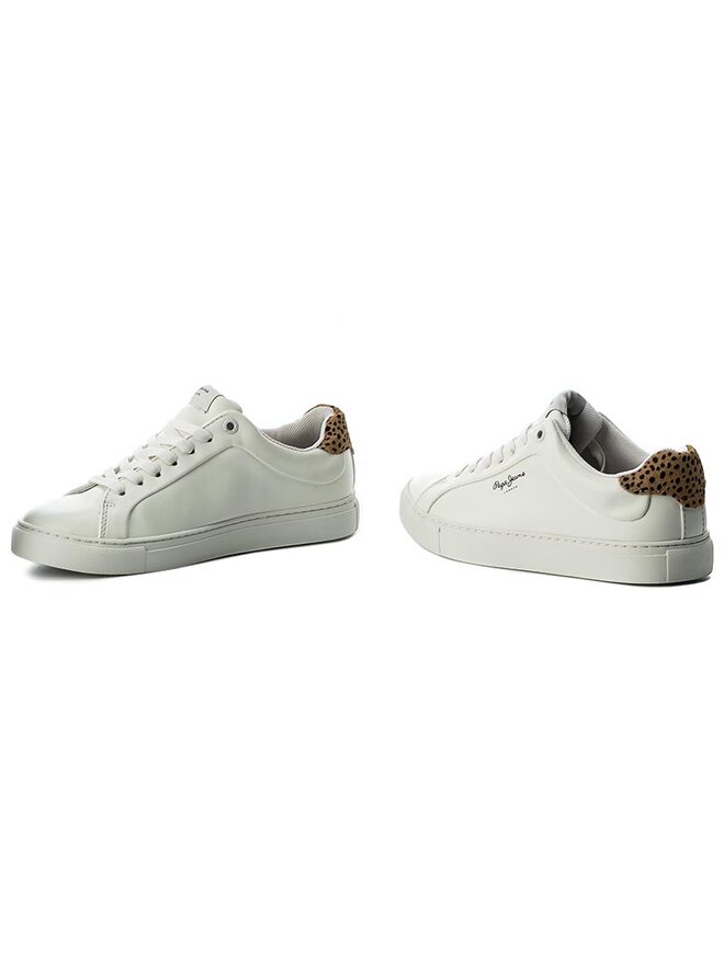 Pepe Jeans Снікерcи Pepe Jeans Adams Junior PGS30303 Білий