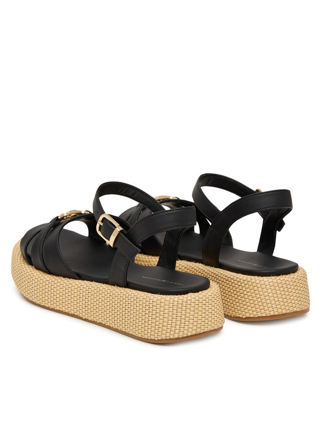 Tommy Hilfiger Sandalen Tommy Hilfiger T3A2-34293-0326 Schwarz