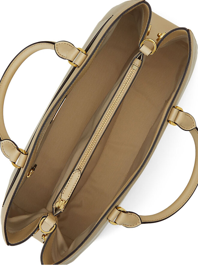 LAUREN RALPH LAUREN Handtasche LAUREN RALPH LAUREN Hanna 431898556023 Beige