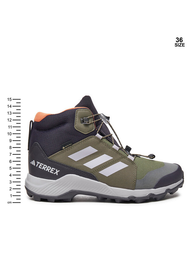 Chaussures de trekking adidas Terrex Mid Gtx GORE TEX ID0928 Vert chaussures
