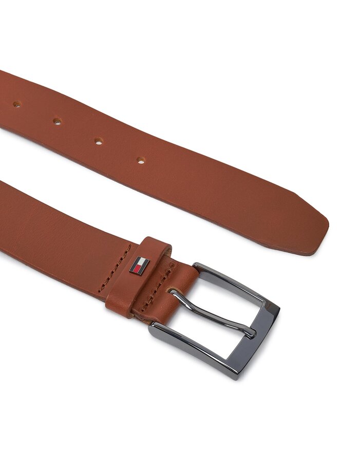 Tommy Hilfiger Curea pentru Bărbați Tommy Hilfiger Adan Leather 3.5 AM0AM12052 Maro
