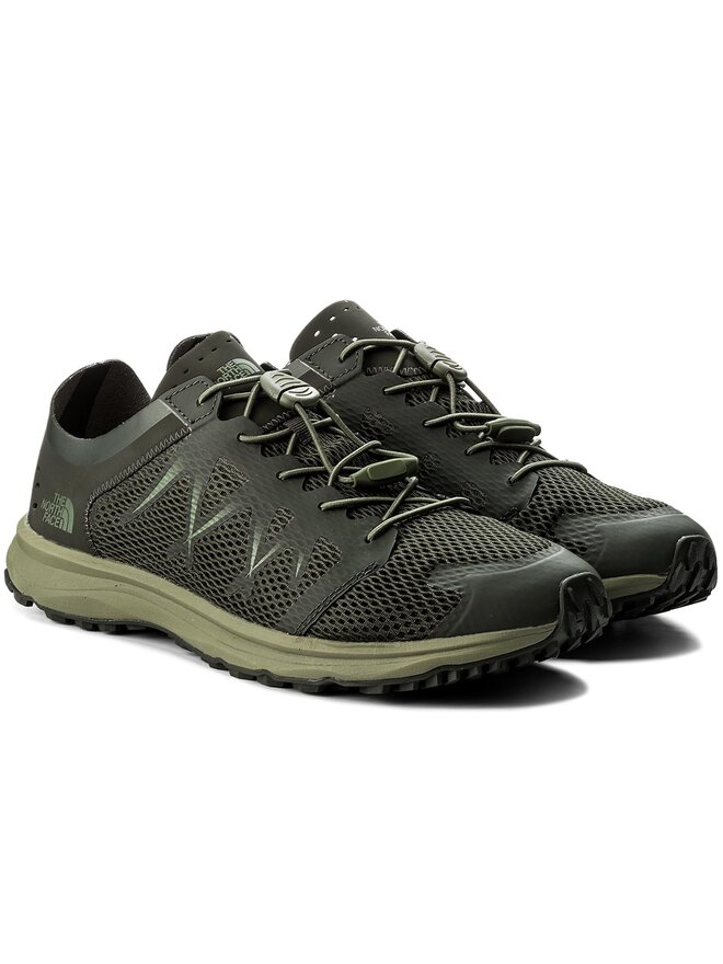 Chaussures de running The North Face Litewave Flow Lace T92YA94DU Vert chaussures